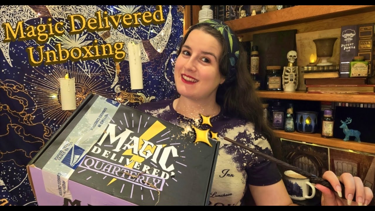 Распаковка Magic Delivered ЖИЗНЬ В ОБЩАГЕ ❤️💛💚💙 Октябрь 2025 ✨️