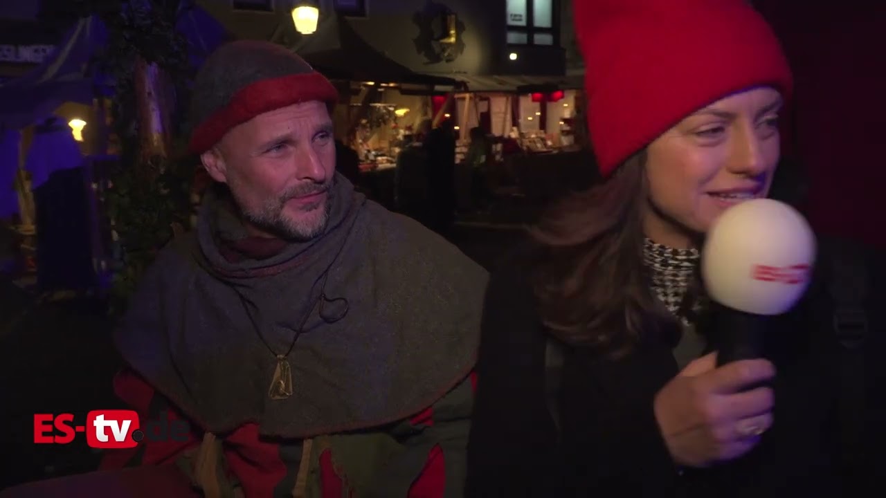 Esslinger Mittelalter- und Weihnachtsmarkt eröffnet
