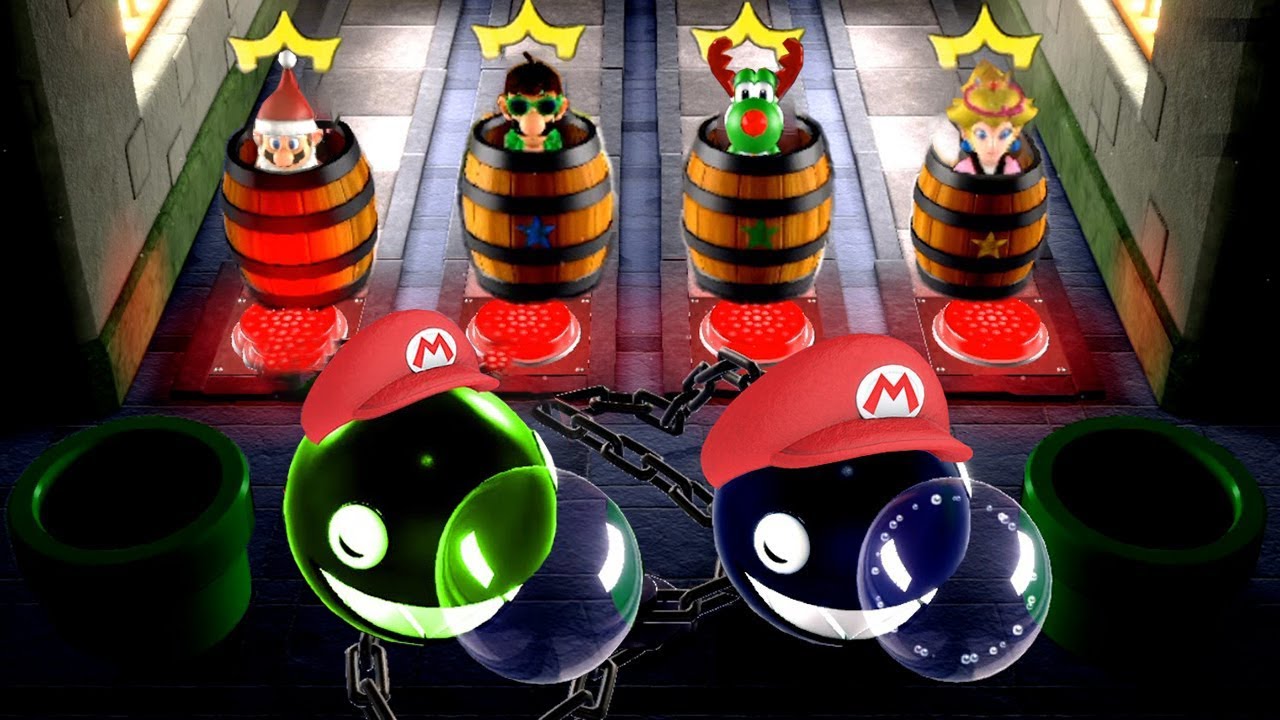 [マリオパーティ スーパースターズ] マリオ vs ルイージ vs ヨッシー vs ピーチ (COM アルティメットマスター)