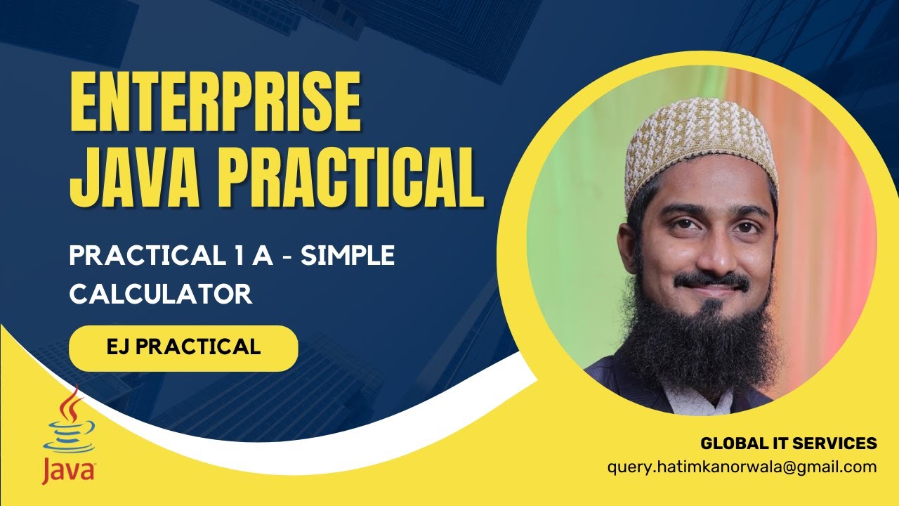 ENTERPRISE JAVA - BASIC CALCULATOR PROGRAM - 1A