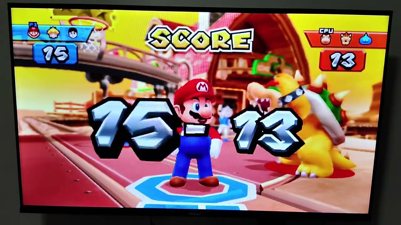 Gaming episode: Mario sports mix Exhibition for basketball by Flower 2