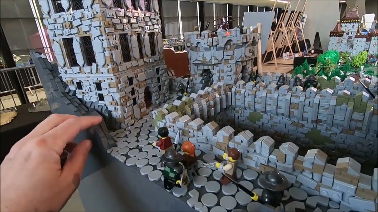 Updated Medieval Lego Castle With Dungeons And Torture Chambers