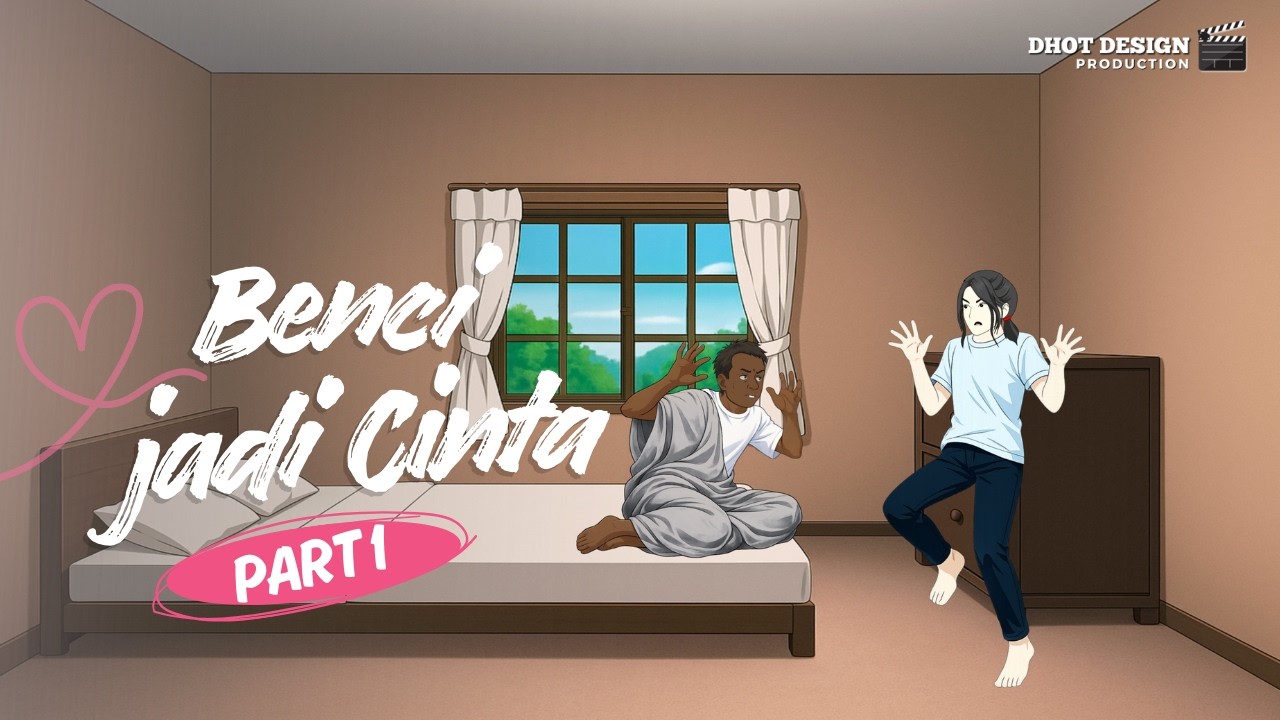 BENCI JADI CINTA PART 1 - Drama Animasi
