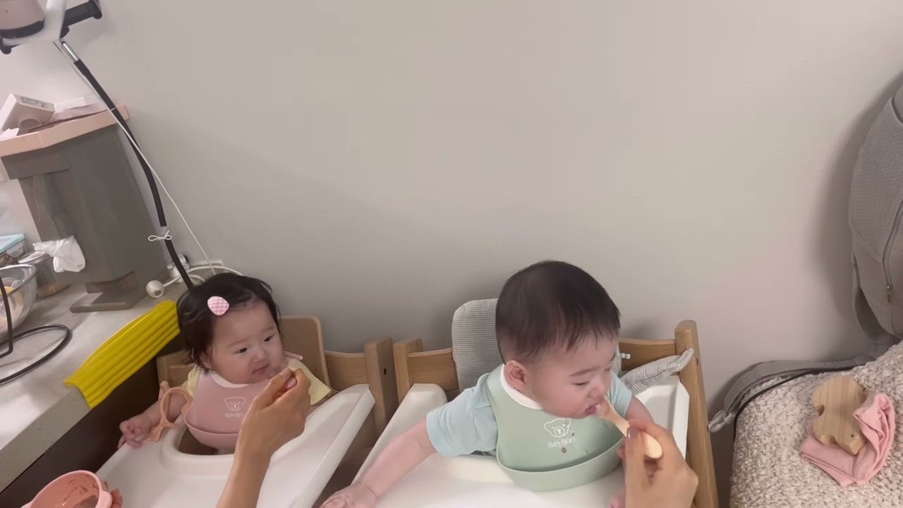 이유식 먹방ㅎㅎ