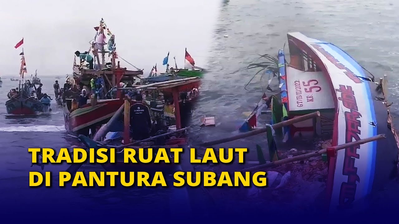 Ruat Laut Blanakan, Melarung Perahu Berisi Kepala Kerbau