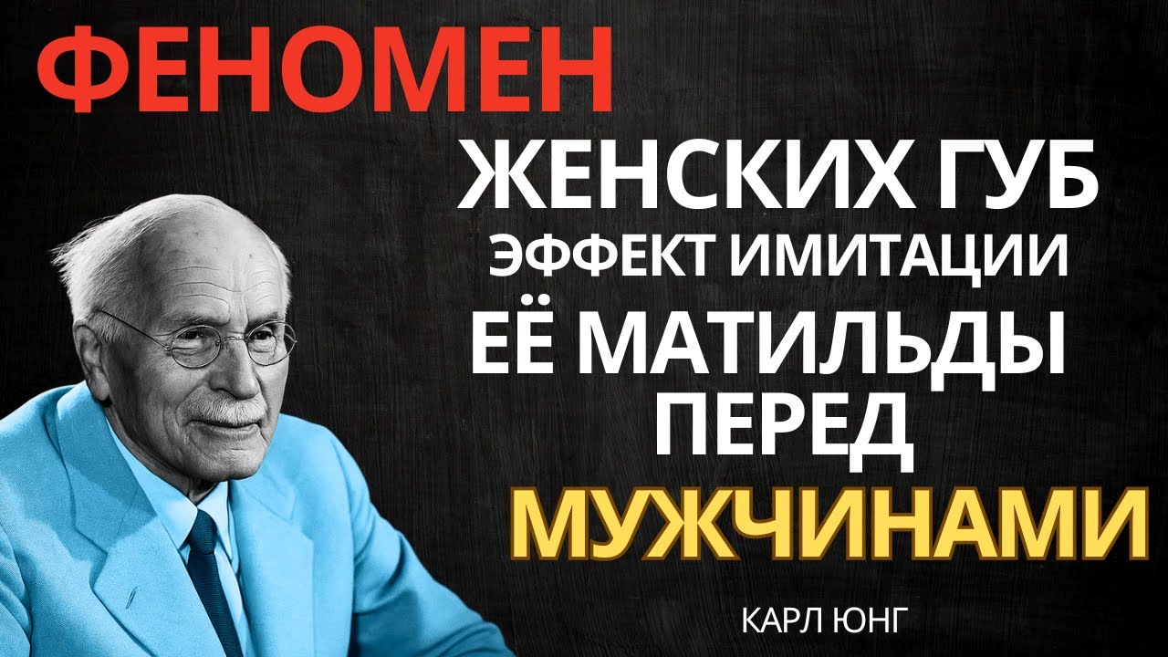 Почему мужчины СМОТРЯТ НА Женские ГУБЫ, а РАЗМЫШЛЯЮТ о Её МАТИЛЬДЕ. Юнг и Фрейд