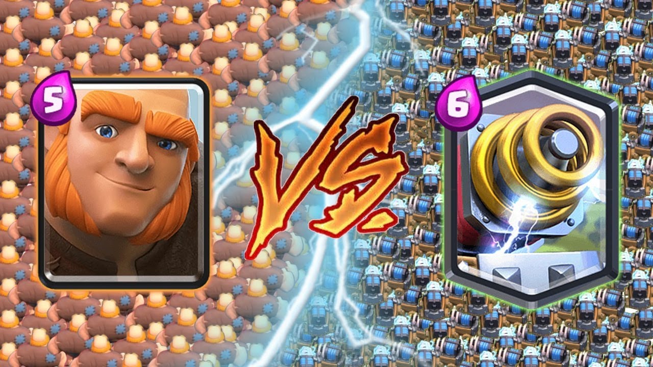 GIANT VS SPARKY - Clash Royale Challenge #290