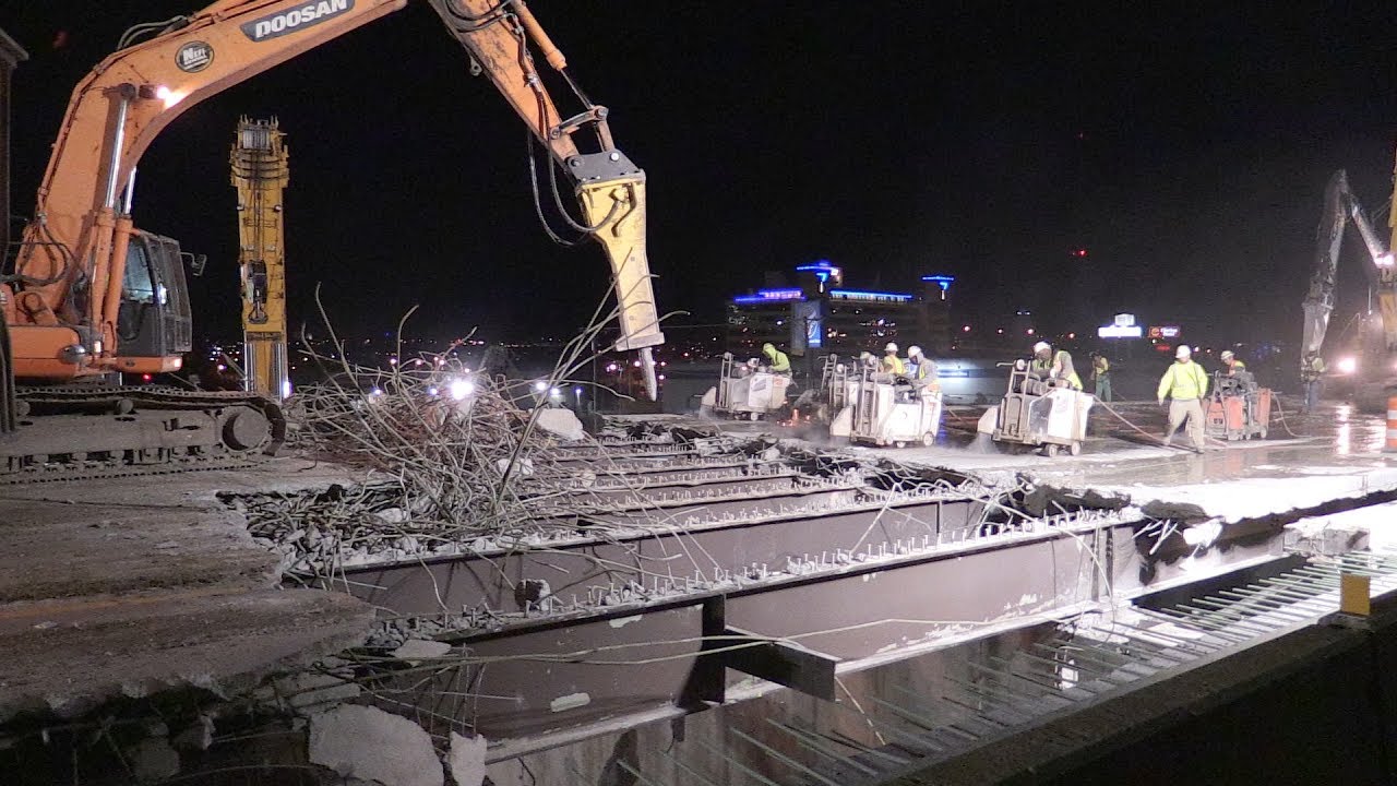 I-24 Bridge Rehabilitation Final Weekend Challenges