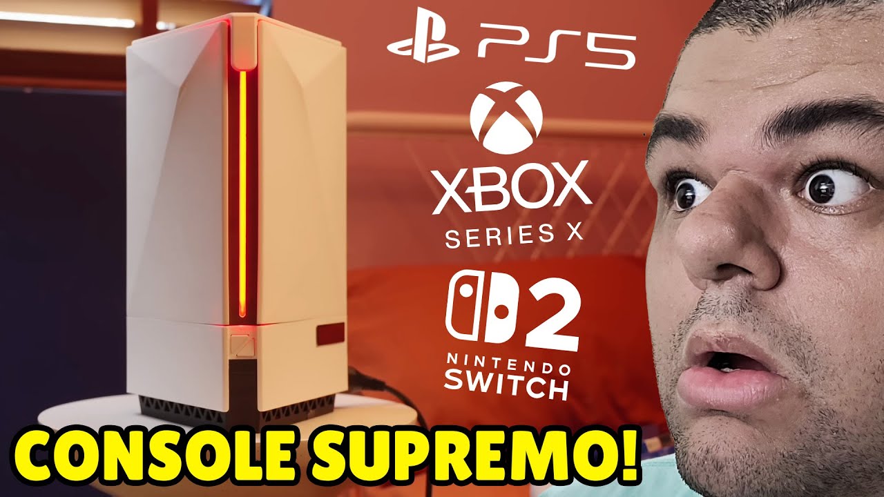 ELA CRIOU O CONSOLE SUPREMO! Nintendo PXBOX 5