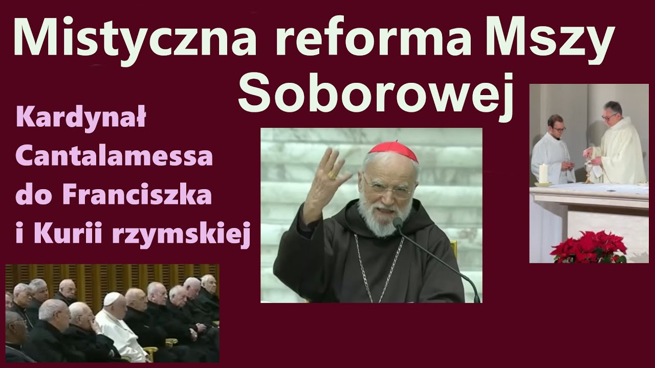 Kard. Raniero Cantalamessa o mistycznym przeżywaniu liturgii Mszy (2023)