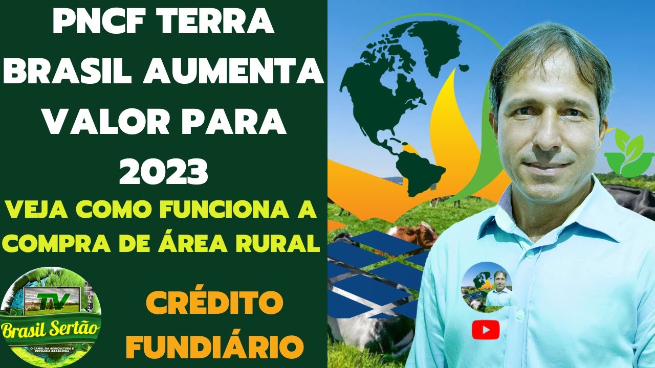 PNCF TERRA BRASIL AUMENTA VALOR PARA 2023