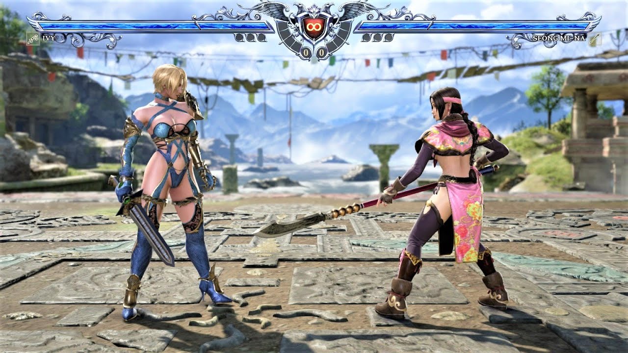 Ivy vs Seong Mi-Na (Hardest AI) - Soulcalibur VI