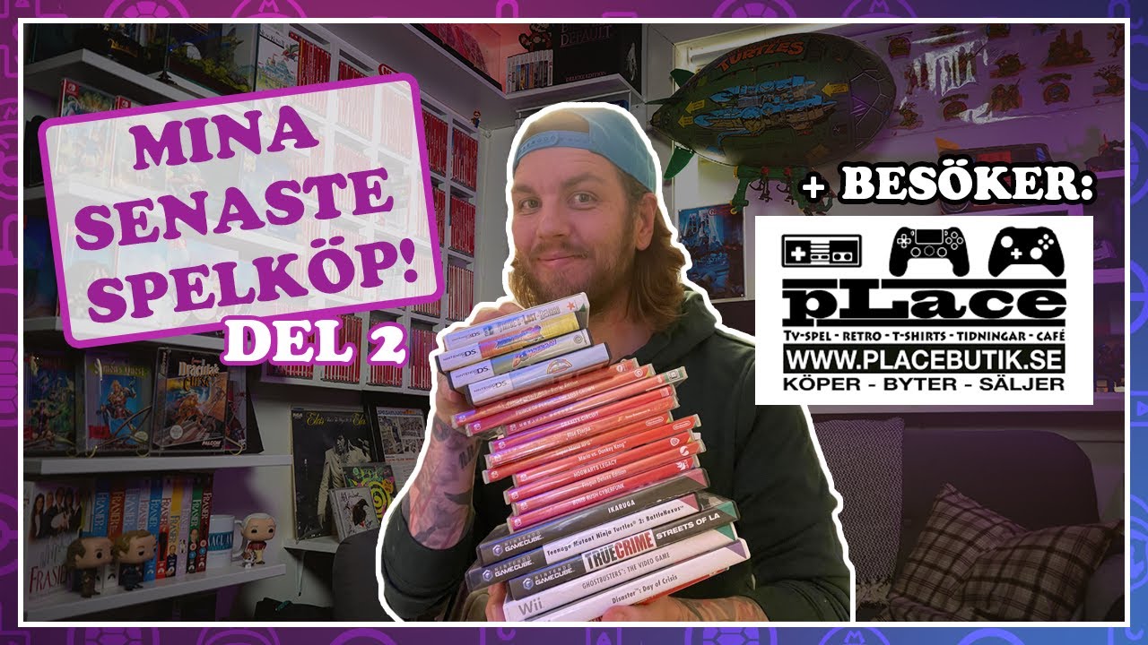 Speldags - Mina senaste spelink&ouml;p: Del 2 + Jag bes&ouml;ker pLace i Falk&ouml;ping!