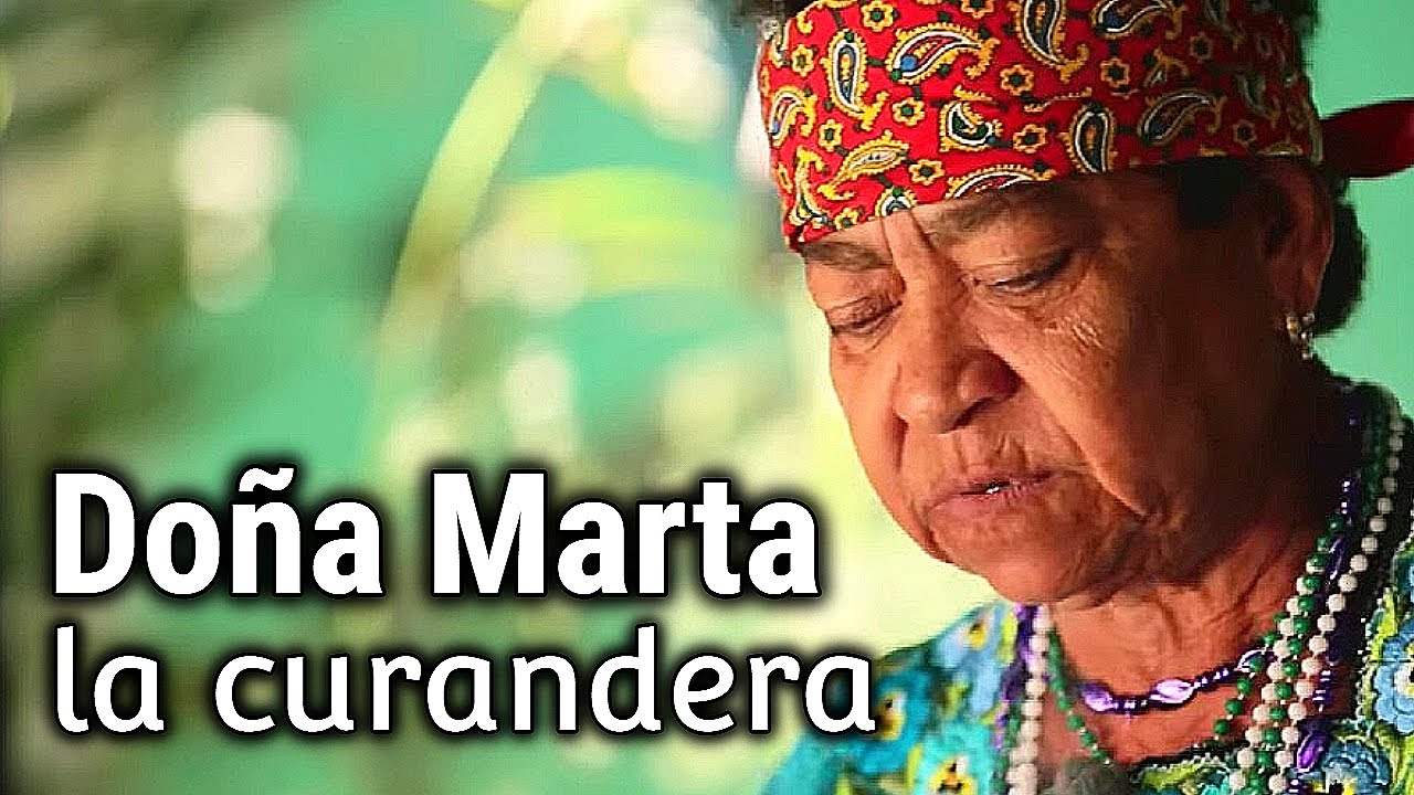 Curandera At Work. Traditional Healing Ceremony