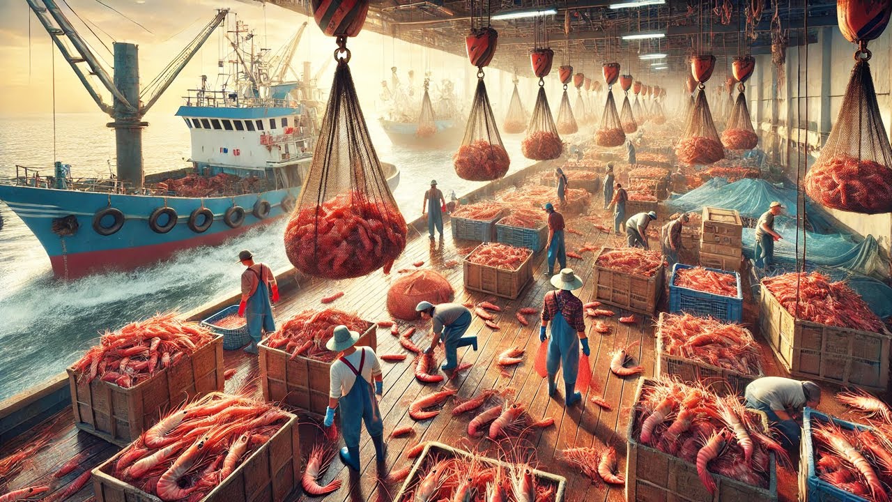 The Never ending Shrimp Hunt – How British Fishermen Catch Hundreds of Tons of Shrimp Every Day