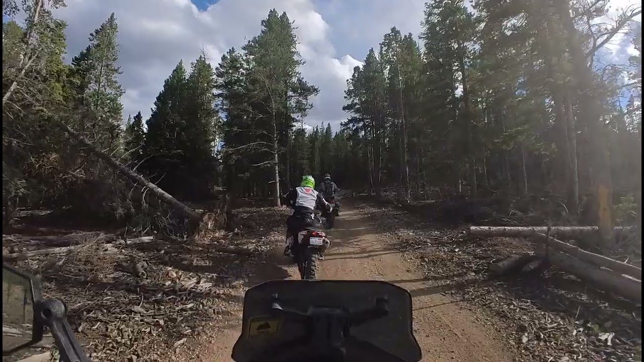 Riding KTM 790/890s off road in Colorado (Uncut)