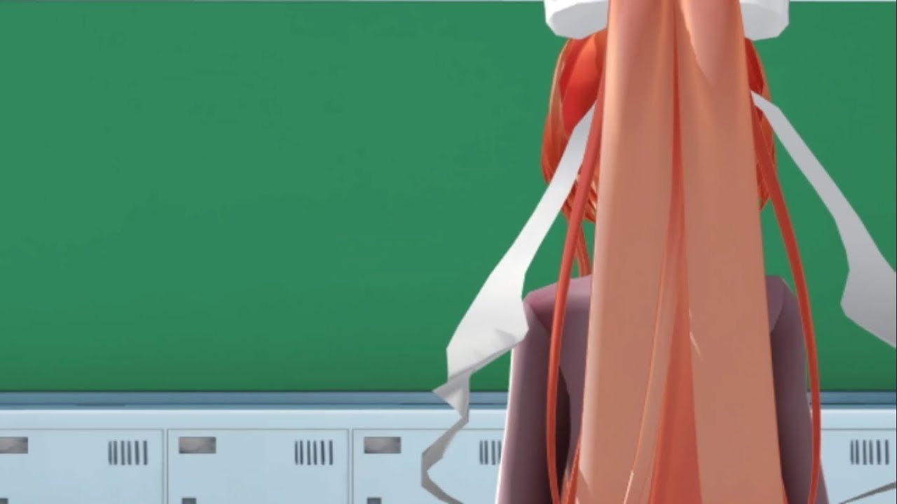 [MMD | DDLC | Monika] [Jealous]