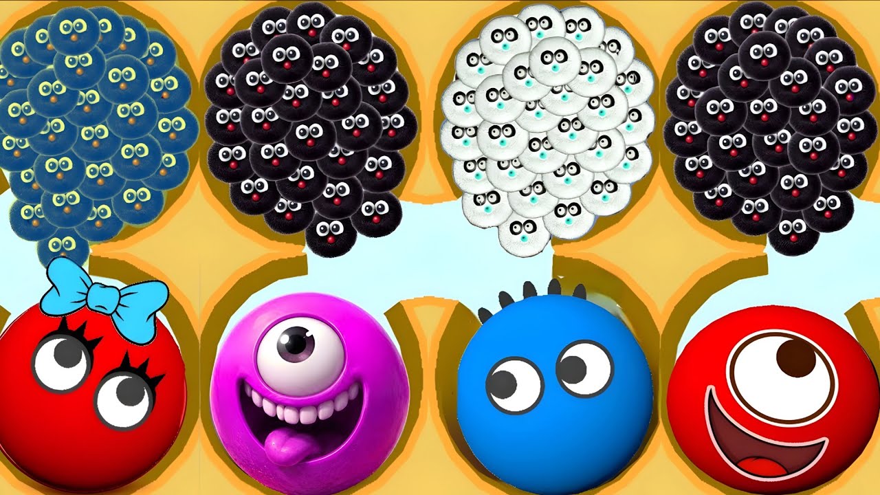 💥 Hungry Ball vs Jelly Bob vs Lucky Ball Gameplay Walkthrough Part 6