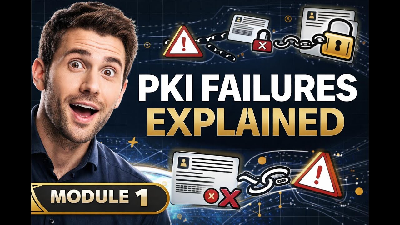 How PKI Failures Took Down the Internet (Real Incidents Explained) | Module 1.3