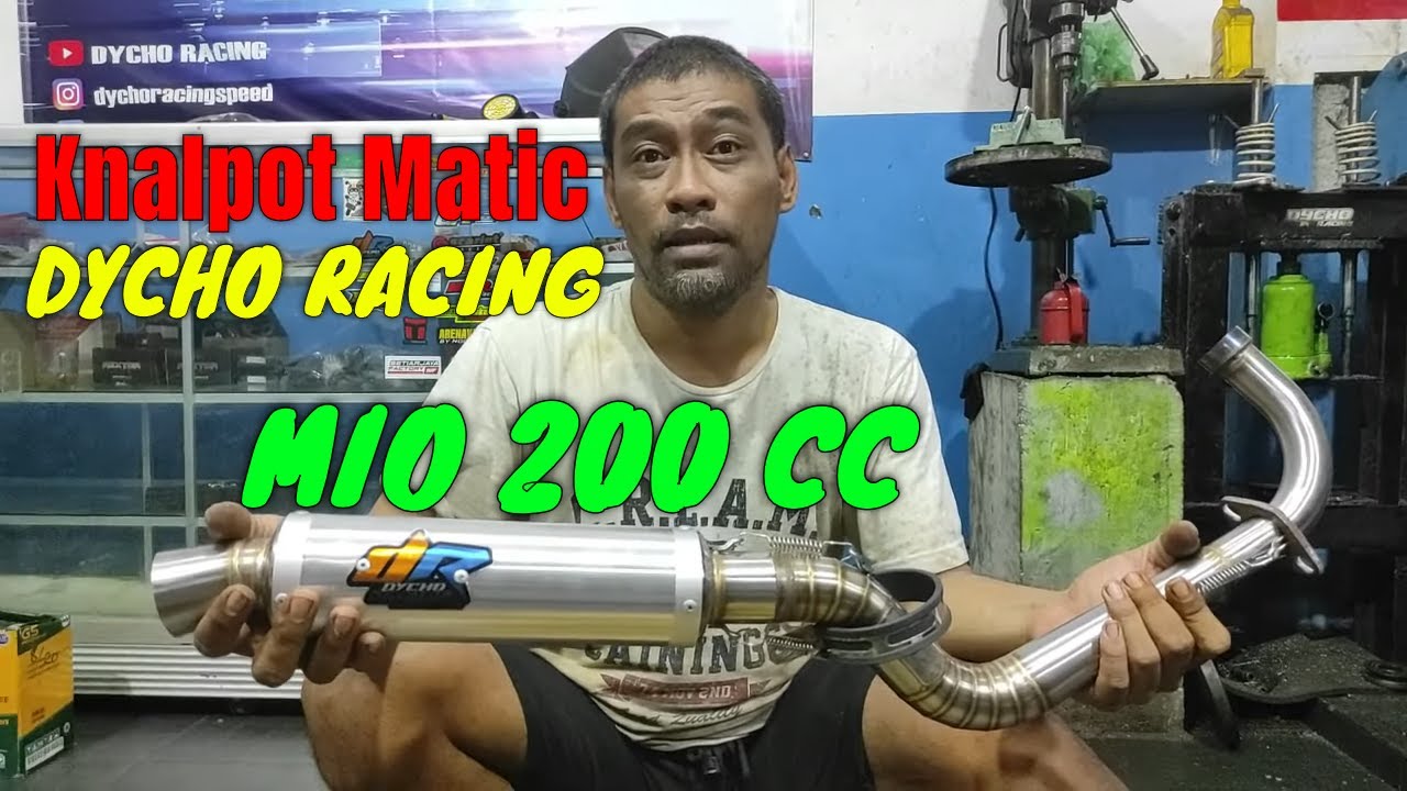 Knalpot Matic 200 CC  II  @dychogarage