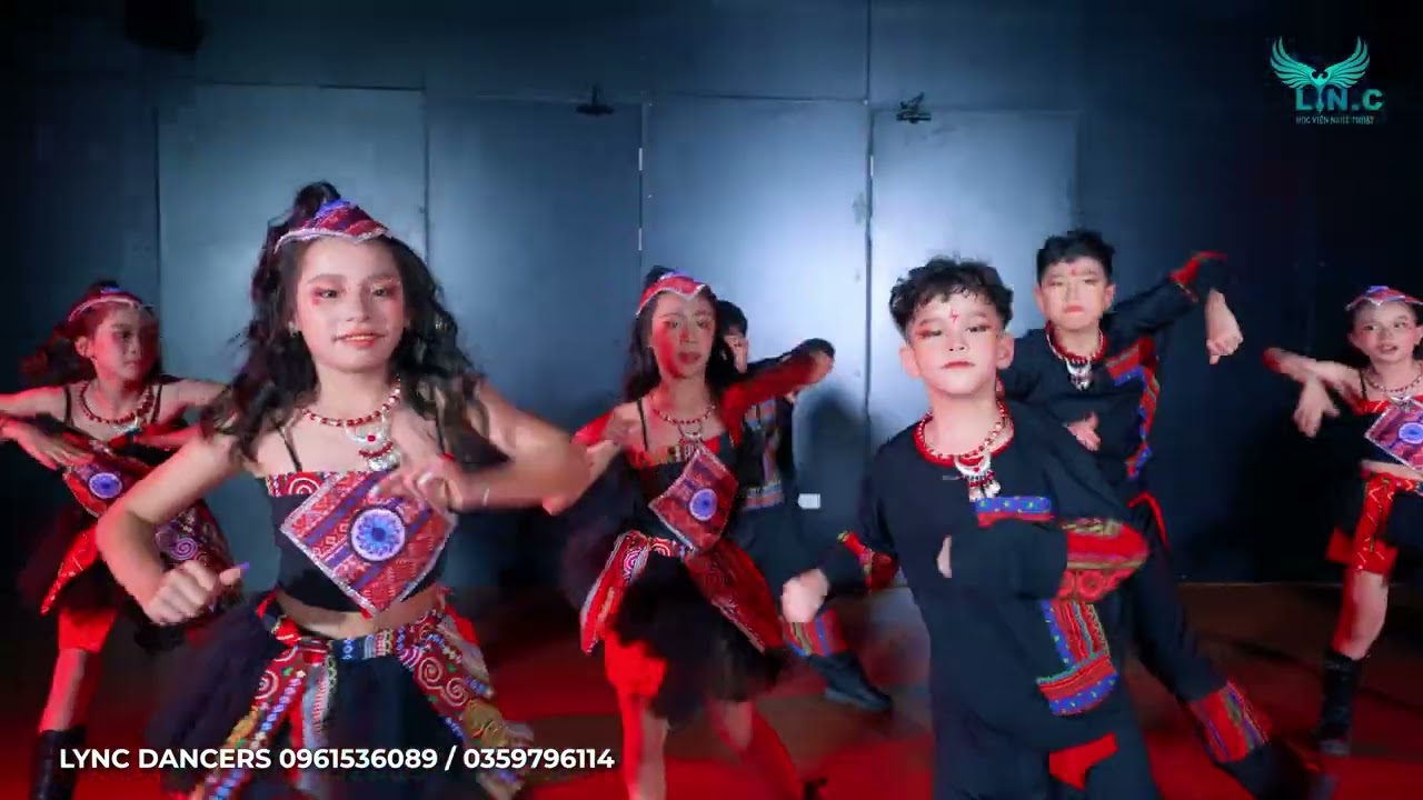 Chiếc Khăn Piêu (Dance Cover) - Dancer Kid Bống Tú Anh cùng các bạn trong HVNT LynC