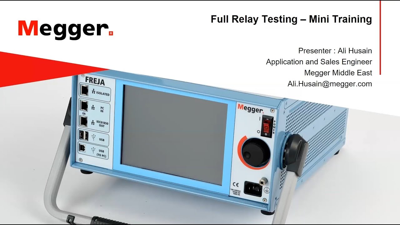 Full Relay Testing Webinar Mini Training