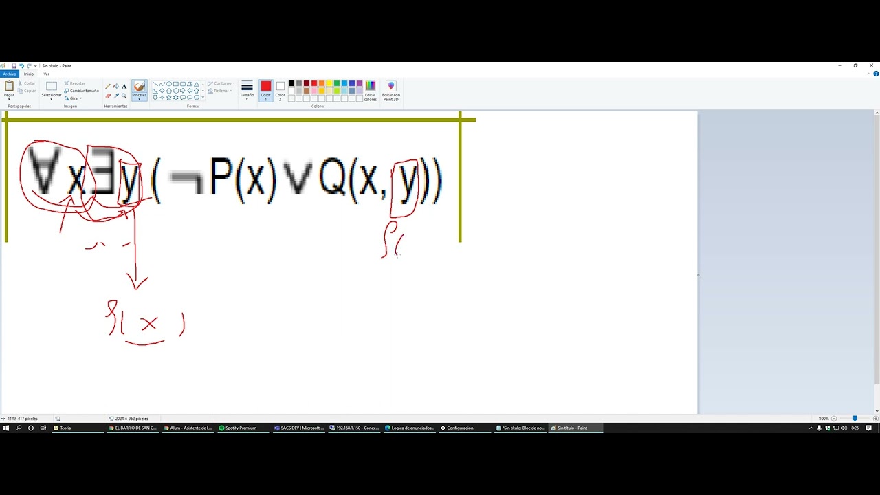 [Lógica]  Convertir a forma normal de Skolem FNC