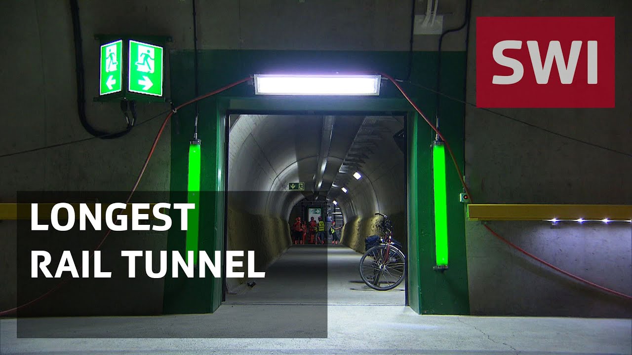 Tough safety standards for world's longest tunnel