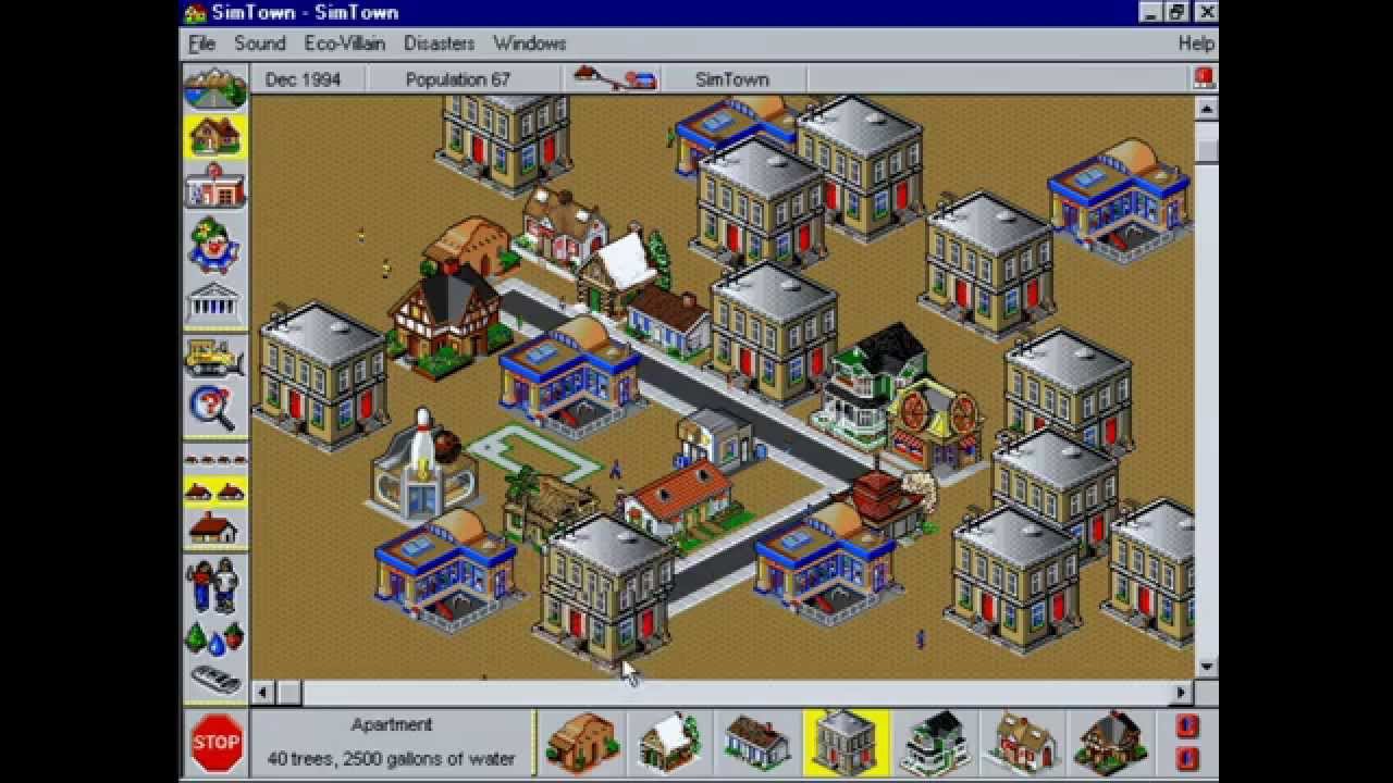 Various Games Running on the 486 Computer