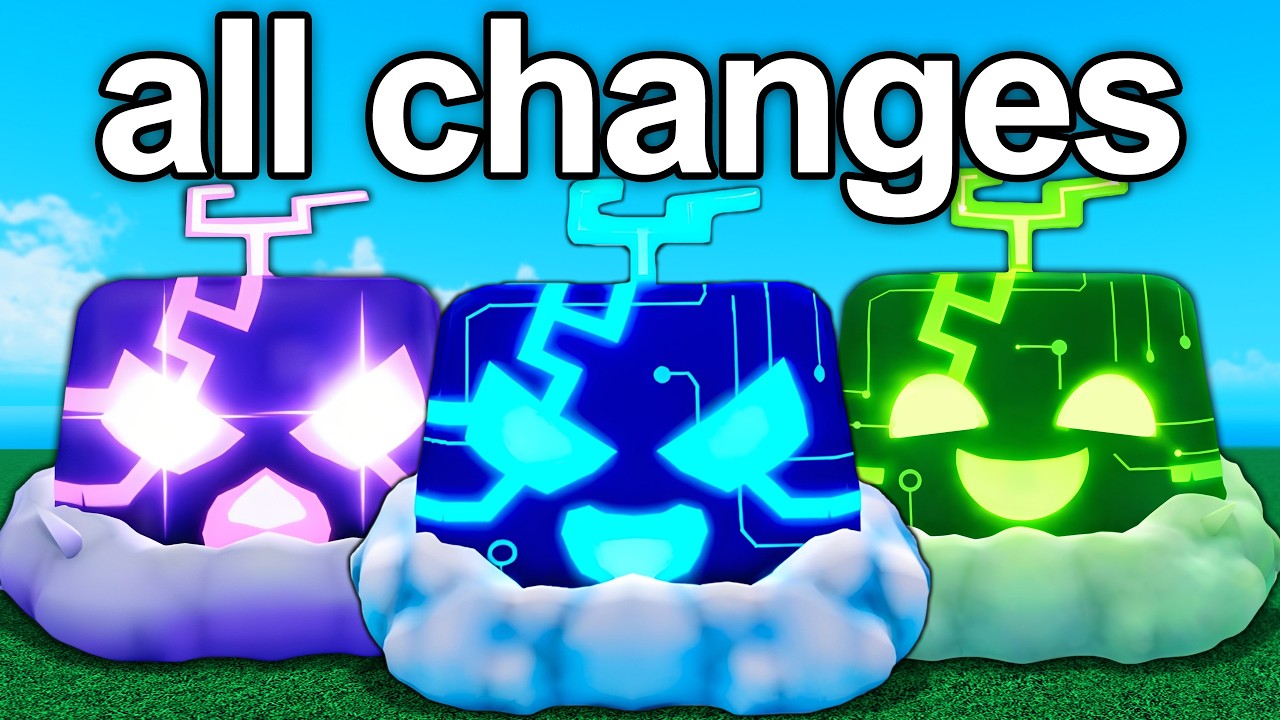 В Blox Fruits внесены ВСЕ изменения в обновление Control Rework.