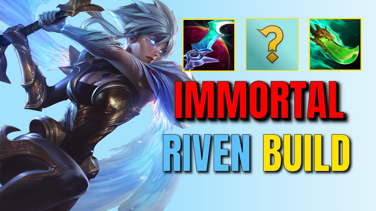 🔥THIS IS HOW YOU CARRY YOUR LOW ELO TEAMMATES AS RIVEN JUNGLE ! ! ! 🔥Immortal Riven Build | Season16