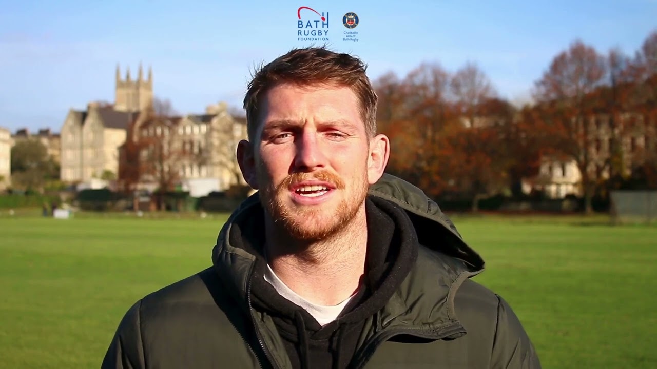 Bath Rugby Ruaridh McConnochie joins The Big Give