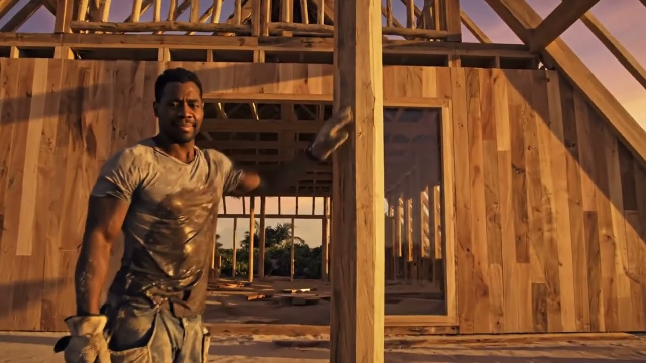 ASMR Coastal House Construction Sounds (No Talking)