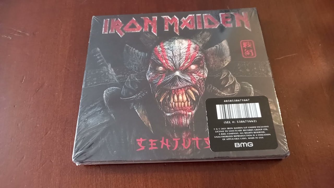 Iron Maiden Senjutsu cd Unboxing (al fin llegó)
