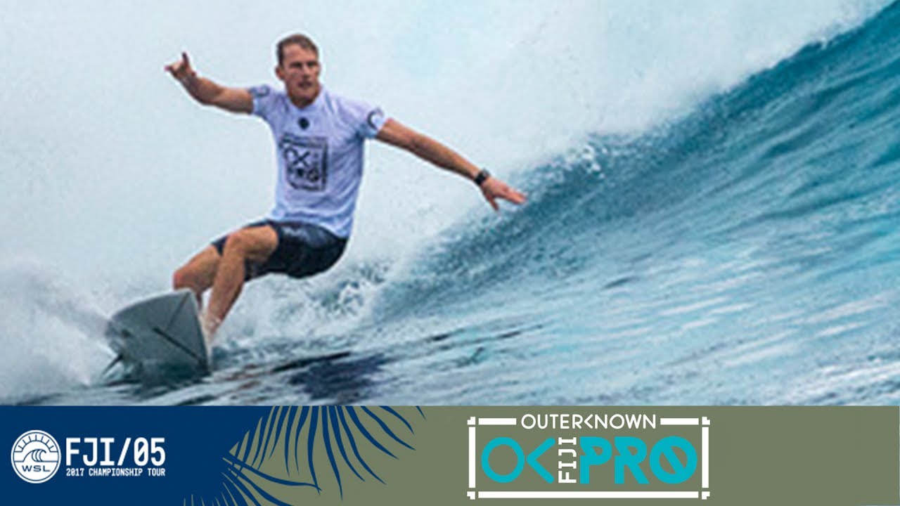 Kelly Slater vs. Mick Fanning vs. Bede Durbidge - Round One, Heat 12 - Outerknown Fiji Pro 2017