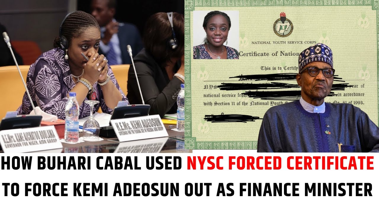 Why I resigned as Finance Minister &mdash; Kemi Adeosun Speaks about her forged NYSC certificate