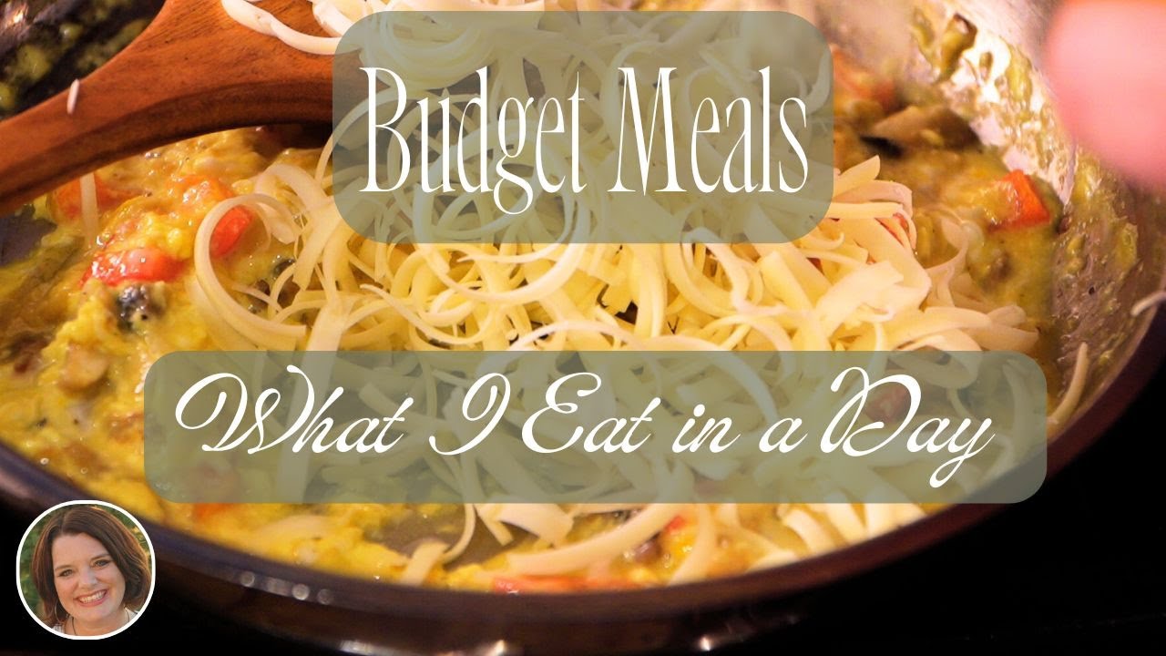 EXTREME BUDGET What I Eat in a Day! | Cooking, gardening and homemaking