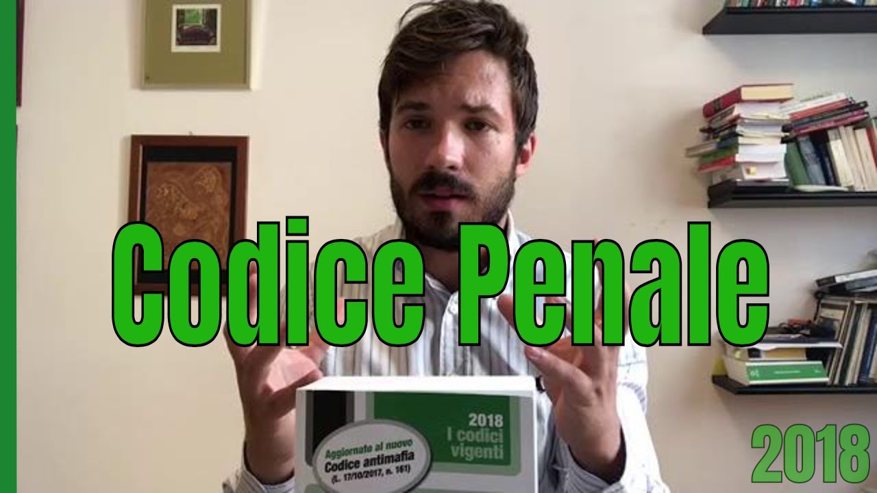 Codice Penale, storia e struttura, riserva di codice 2018