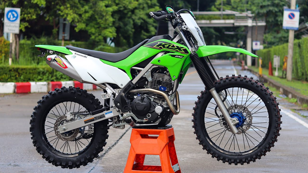 KLX230 กระแสแรงจริง ออกใหม่แต่งกันทุกวัน