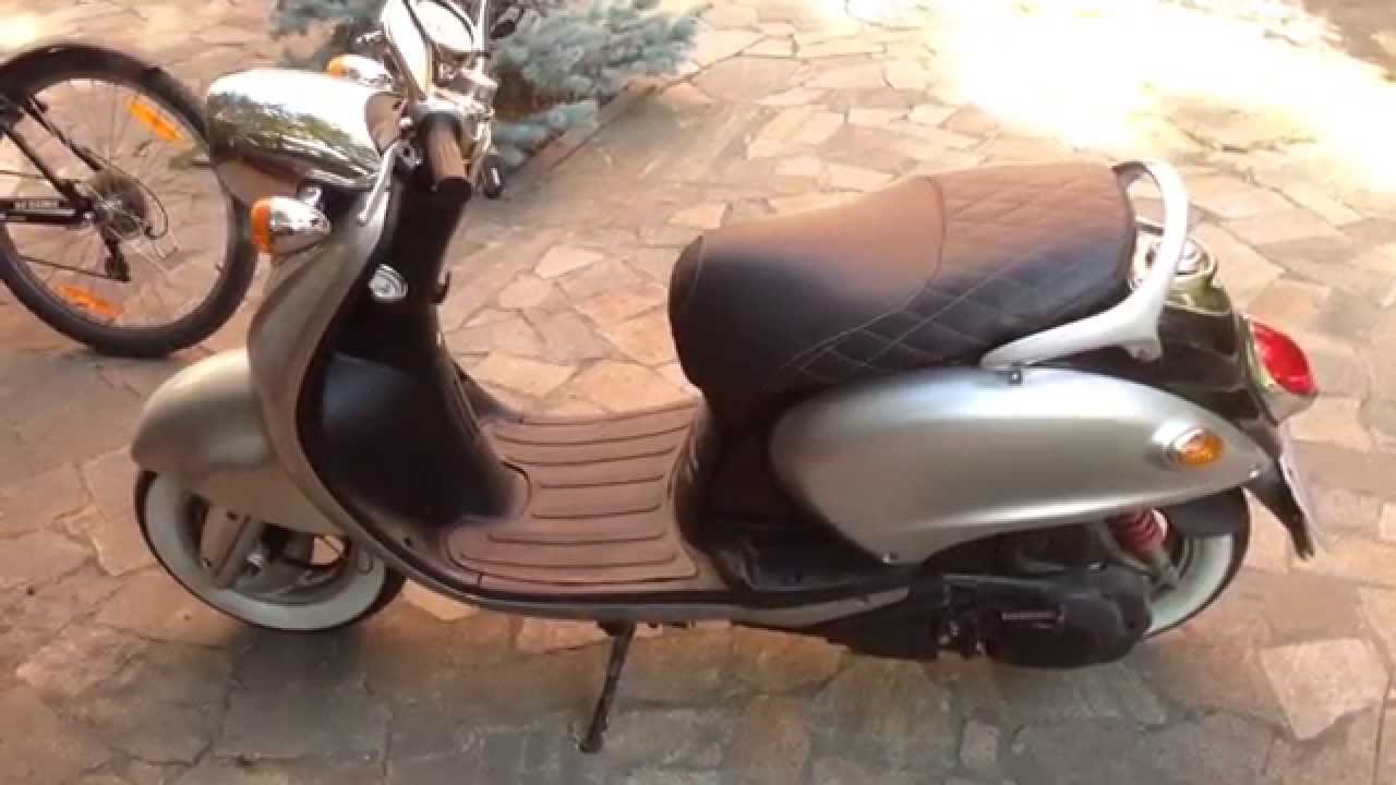 Yamaha Vino 125 ( YJ125 ) обзор review