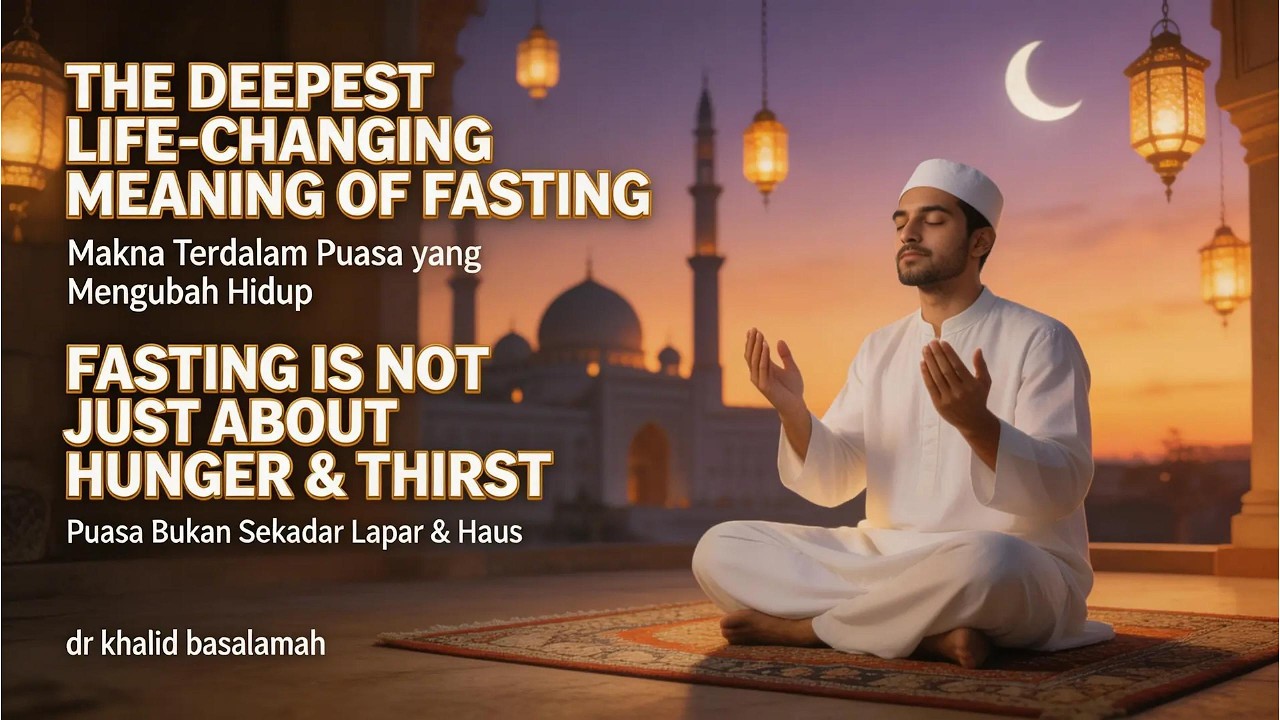 The Rulings and Spiritual Wisdom of Fasting | Hukum dan Hikmah Spiritual tentang Puasa