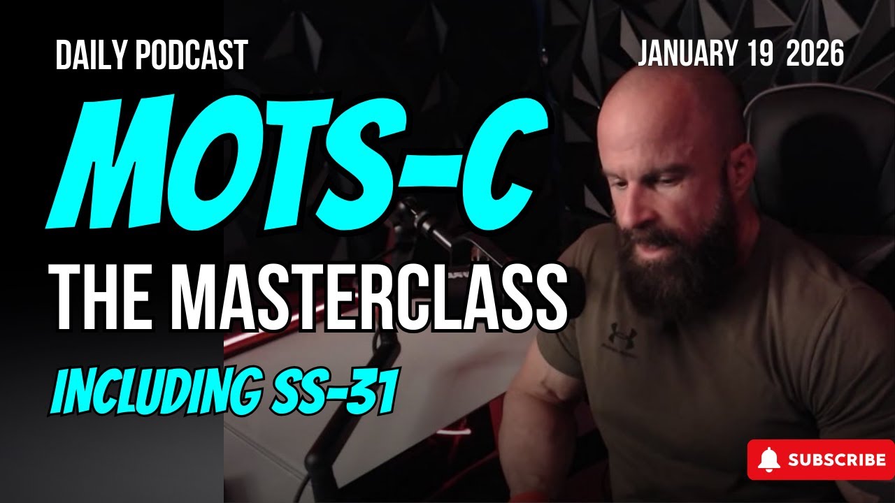 MOTS-C Masterclass (with SS-31) - Dr Trevor Bachmeyer