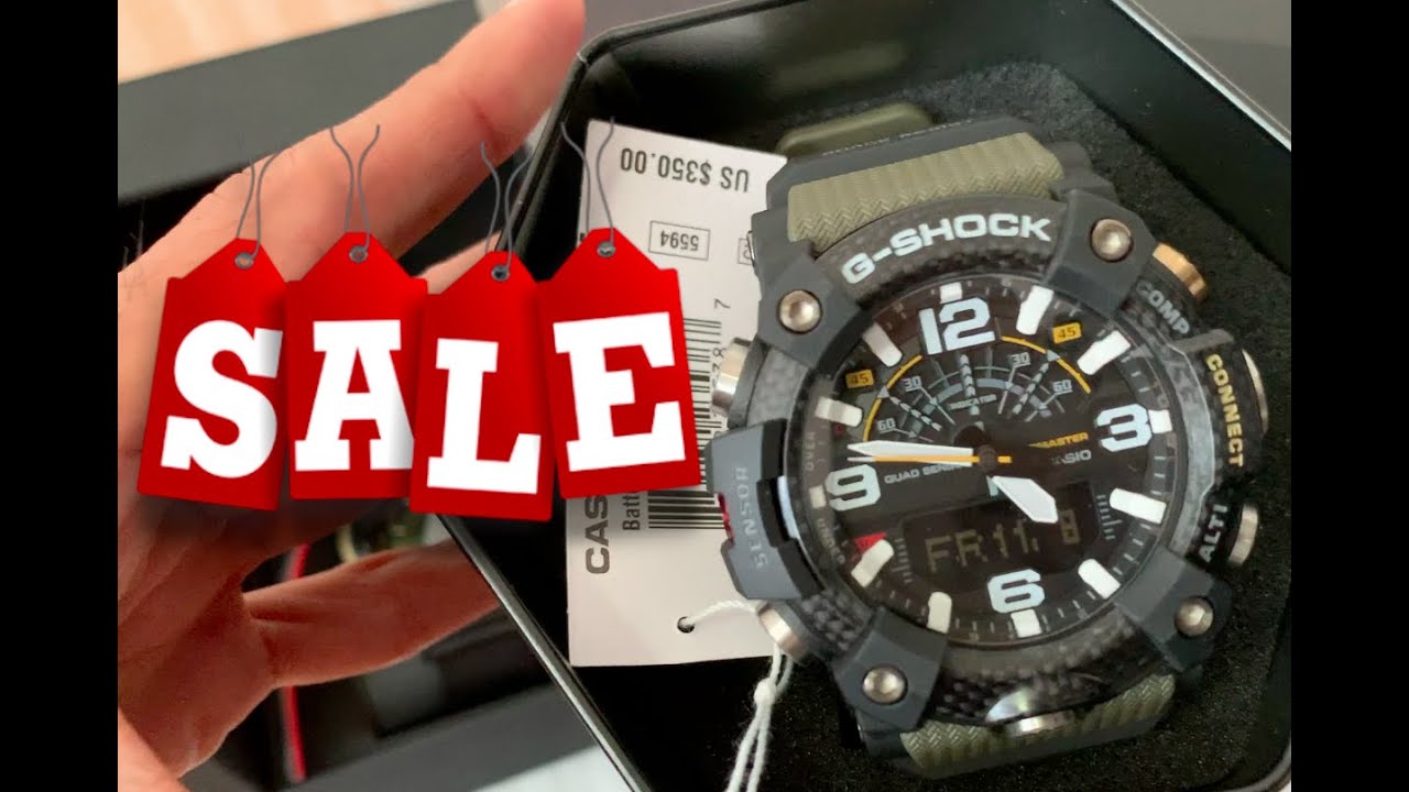 Распродажа G-Shock - GG100 Carbon Core - MTG - Mudmaster - Bluetooth и многое другое