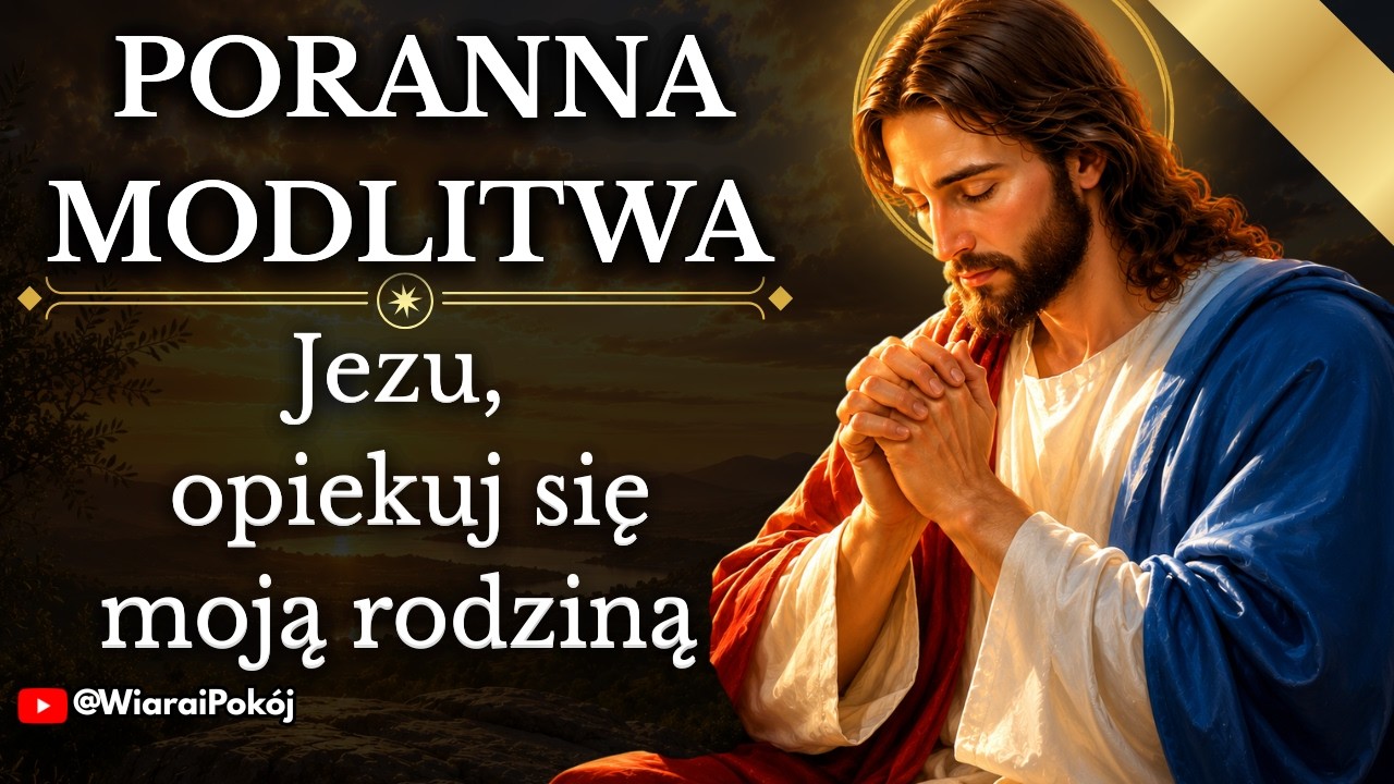 &diams;️ BOŻE, CHROŃ MOJĄ RODZINĘ OD ZŁA I CIERPIENIA | PORANNA MODLITWA KATOLICKA