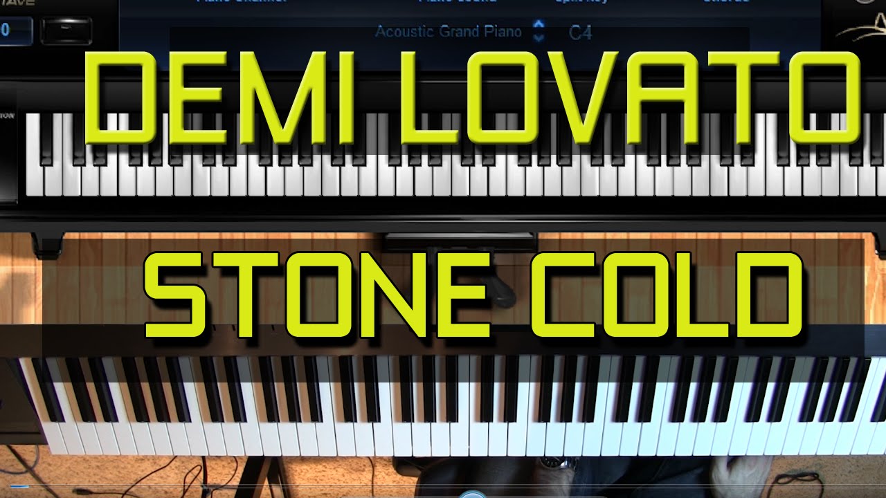 Piano Tutorial - How to Play Stone Cold by Demi Lovato (SHEET MUSIC AVAILABLE)