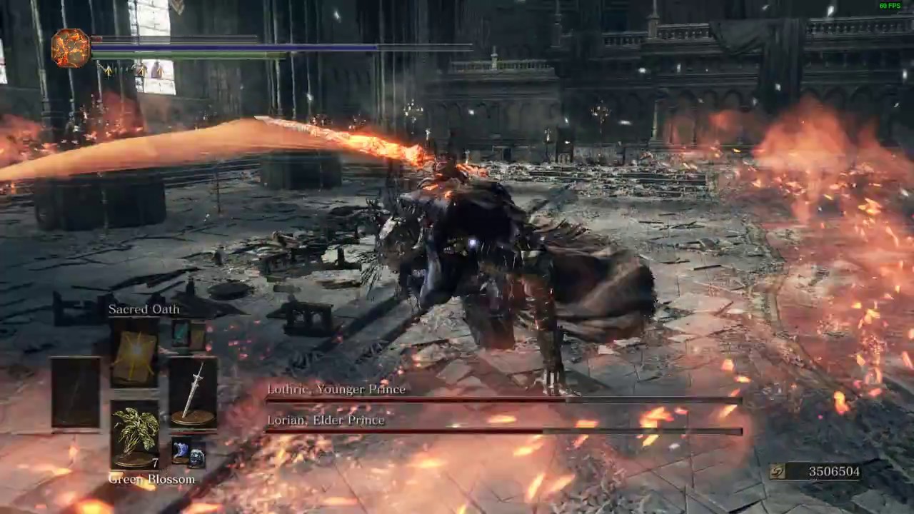 Dark Souls 3 - Twin Princes (feat. Lothric's Holy Sword) *No Damage