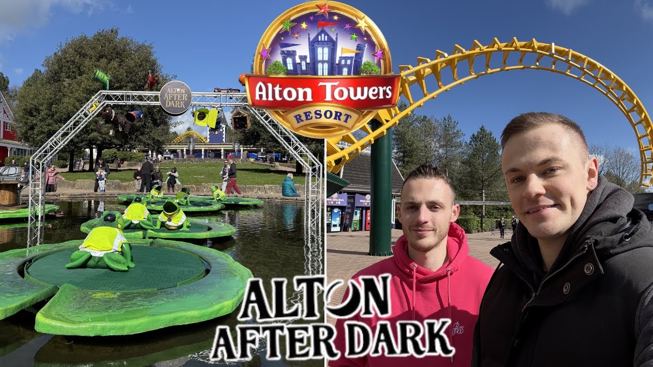 Видеоблог о дне открытия парка Alton Towers в марте 2026 года - Alton After Dark и новости парка!