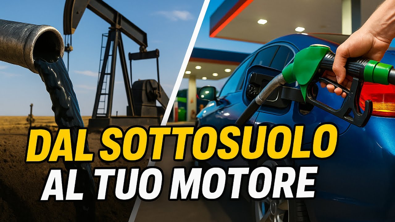 Come si fa la benzina? ⛽ | Dal pozzo al pieno 🚗