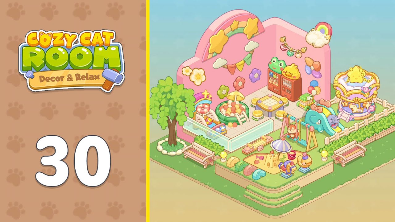 Cozy Cat Room: Decor & Relax Level 30