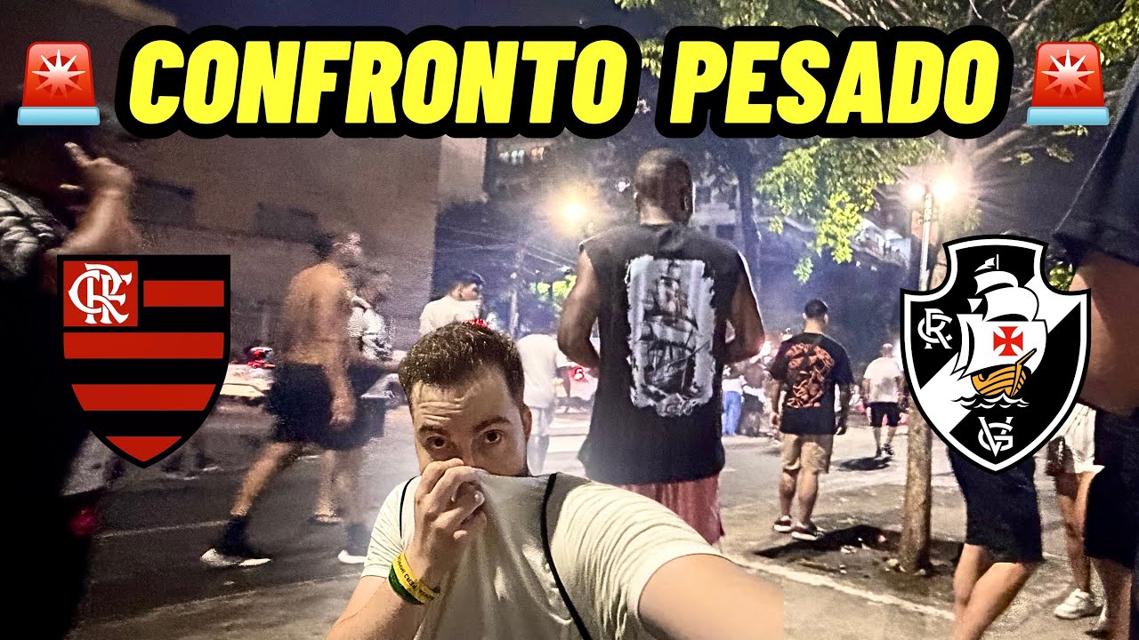 FIQUEI NO MEIO DA BRIG@ ENTRE JOVEM FLA E FOR&Ccedil;A JOVEM/ Flamengo 2 x 2 Vasco